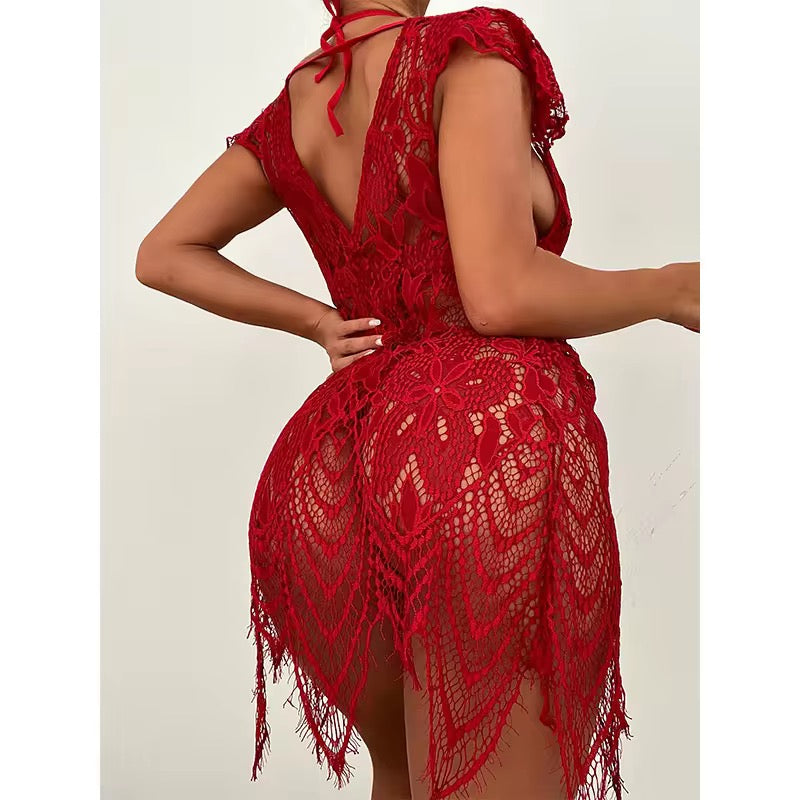 Hot Net Wedding Night Lingerie