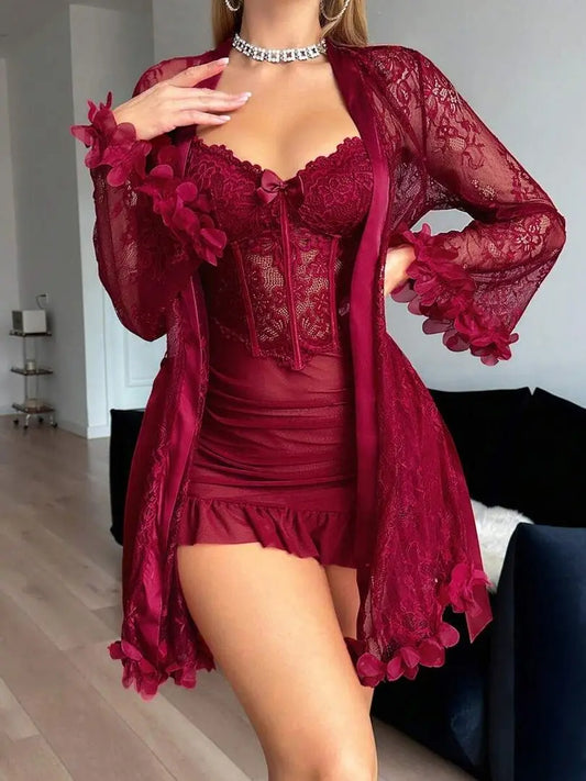 Two Piece Stylish Nighty
