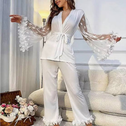 Premium Night Wear Two Piece Pajama Set