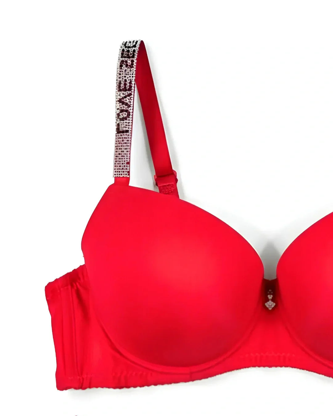 Padded Bra Set - Perfect Curve - Red
