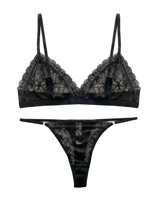 Non Padded Bra Set - Elarose