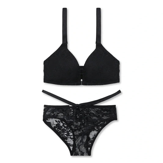 Max Front Open Padded Bra and Panty Set