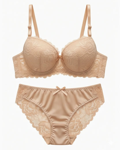 Padded Bra Set -  Embro - Dark Skin