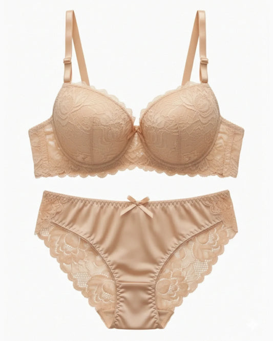 Padded Bra Set -  Embro - Dark Skin