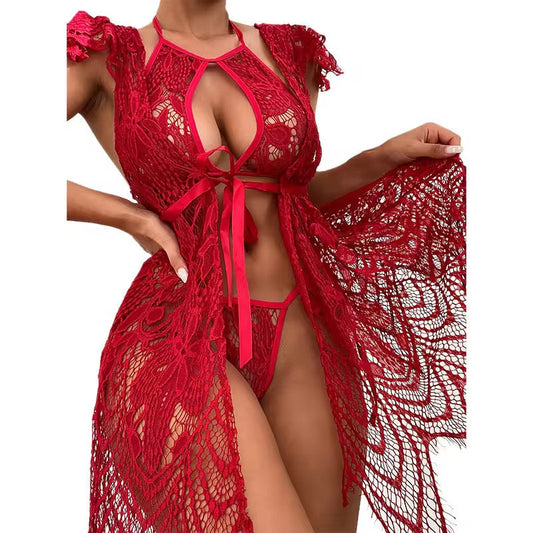 Hot Net Wedding Night Lingerie