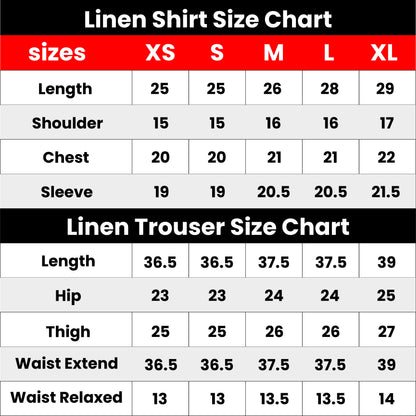 Imported Linen Printed Strawberry PJ Set-LP8