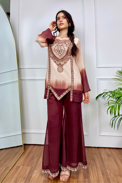 2Pc Digital Printed Swiss Lawn Dress for Women