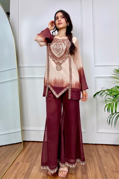 2Pc Digital Printed Swiss Lawn Dress for Women