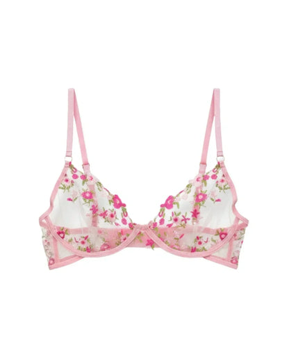 Garter Set - Blossom Muse - Pink