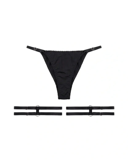 Garter Set - Ebonix - Black