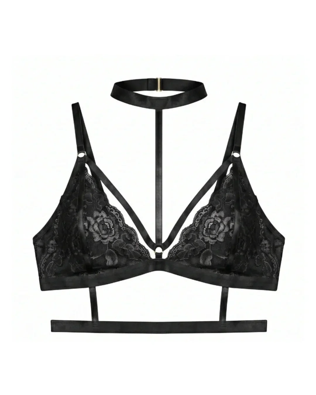 Garter Set - Xyra - Black