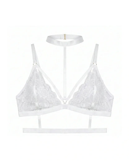 Garter Set - Xyra - White