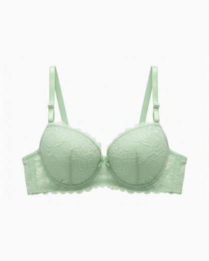 Padded Bra Set -  Embro - Green