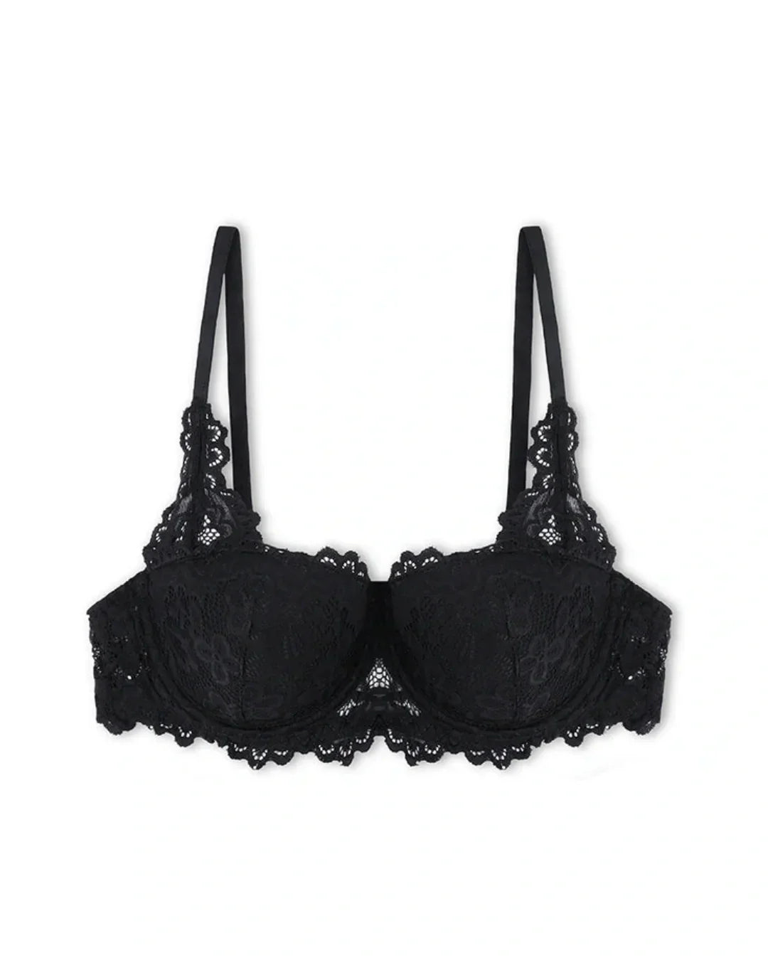 Skyler Embroidered Padded Bra and Panty Set