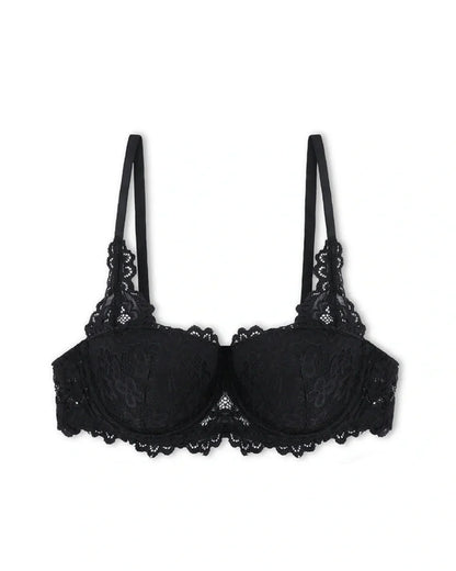 Skyler Embroidered Padded Bra and Panty Set