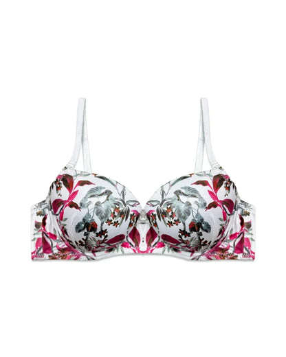 Whisper Floral Padded Bra and Panty Set